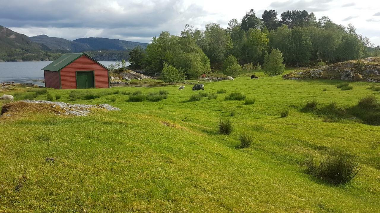Ostereidet Molvik Hytten 빌라 외부 사진
